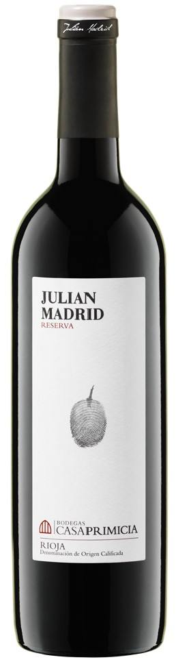 Bodegas Casa Primicia Julian Madrid - Rioja Reserva DOCa 2016