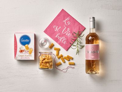 Präsent - La vie est belle , Wein 2019 & Delikatessen